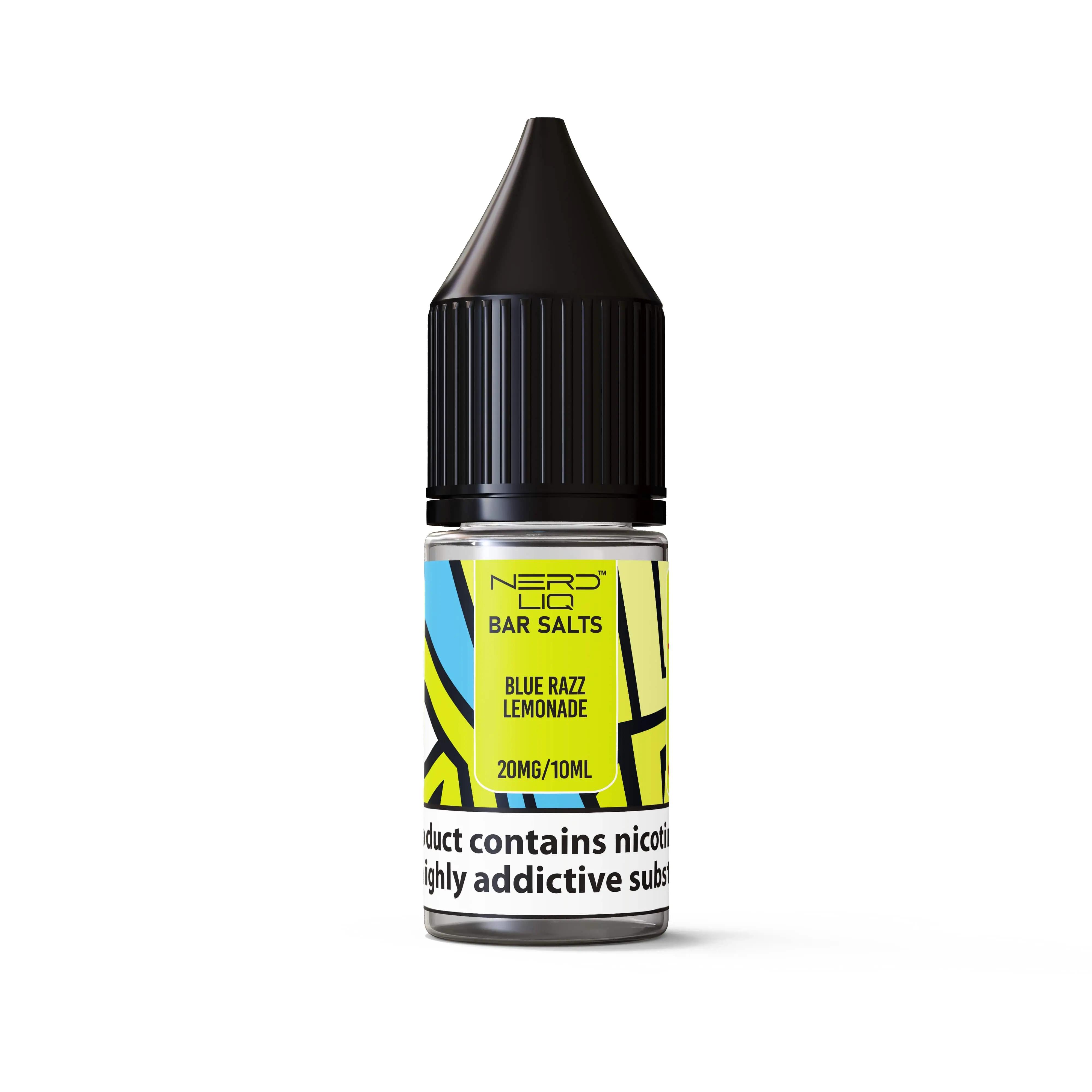 Product Image of Blue Razz Lemonade Nic Salt E-liquid by Nerd Liq 10ml